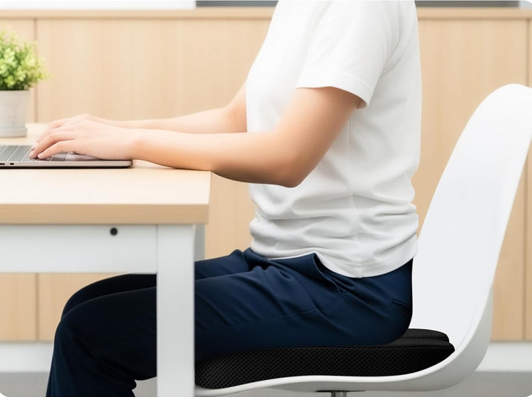 Coussin ergonomique en mousse à mémoire de forme, il soulage le dos, le coccyx, la sciatique, les hémorroïdes et la colonne vertébrale – Confort ultime pour longues heures assises – Antidérapant, lavable – Coussin Premium. Livraison prioritaire offerte !