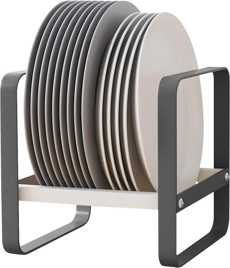 Support de rangement vertical en acier, élégant et résistant, optimise l'espace, idéal pour organiser votre plan de travail, vos placards de cuisine, sert également d'égouttoir. Support haut de gamme. Livraison offerte !