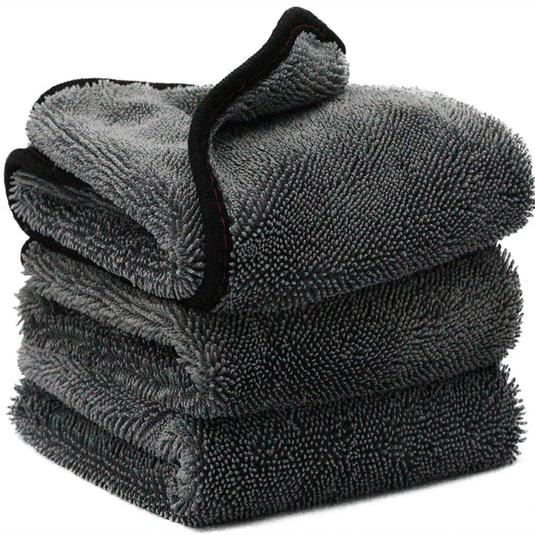 Chiffon de nettoyage en microfibre épaissi. La solution ultime pour sécher sans effort, surfaces étincelantes sans traces ni calcaire. Produit Premium. La livraison est offerte!