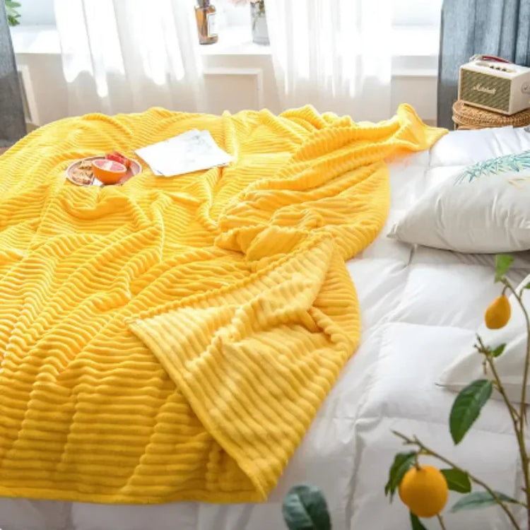 Magnifique couverture d'automne, ultra douce, respirante, confortable, monocouche, parfaite pour se détendre sur le canapé ou le lit. La livraison prioritaire est offerte !