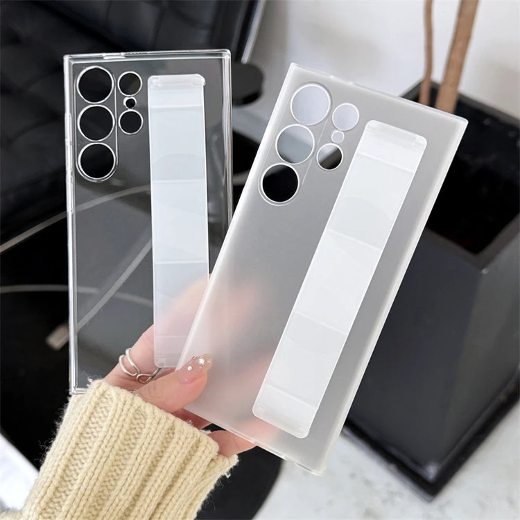 Coque de protection avec ganse intégrée pour Samsung Galaxy – Antichoc, prise en main sécurisée, design élégant, compatible avec les Galaxy S23 à S25. Livraison prioritaire offerte !