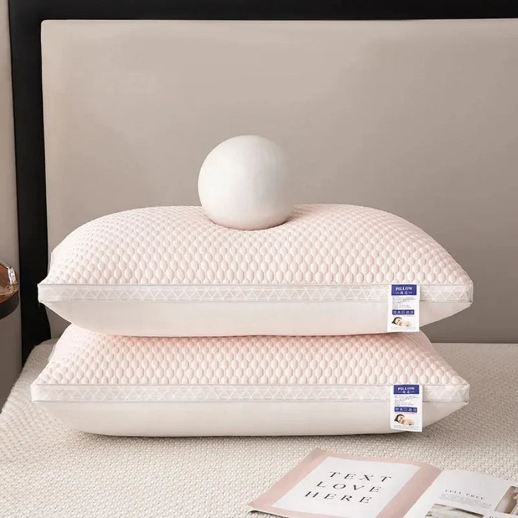 Oreiller d'été rafraîchissant en soie glacée, avec maille respirante et soutien 3D ergonomique – fraîcheur instantanée, confort moelleux et lavable en machine, 48x74cm. La livraison prioritaire est offerte !