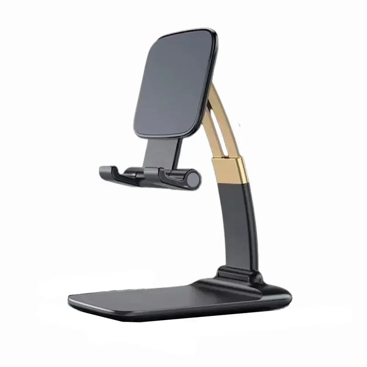 Support premium pliable et rétractable pour téléphone et tablette – finition haut de gamme, stabilité renforcée, protection silicone, angle ajustable et recharge sans interruption. Livraison prioritaire offerte !