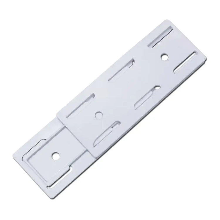 Support mural auto-adhésif et enfichable pour multiprise, installation sans perçage, fixation solide et amovible, gain d’espace et sécurité, polyvalent et durable, matériau de qualité. Livraison offerte !