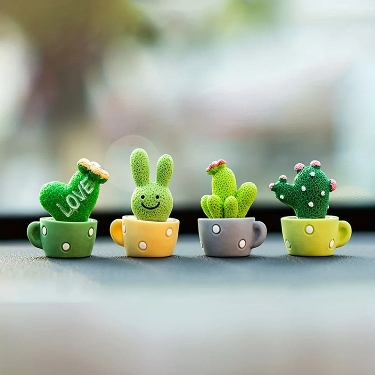 Mini plantes décoratives « LOVE » trop mignonnes – Le mot le plus doux de la langue, décliné en cactus laineux à poser partout. Livraison prioritaire offerte !