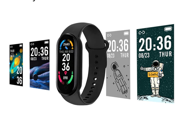 Montre connectée pour femme et homme avec interface EN FRANÇAIS ! Podomètre, suivi santé (cardio, sommeil, tension), écran personnalisable, notifications, sport et étanche. Livraison prioritaire offerte !