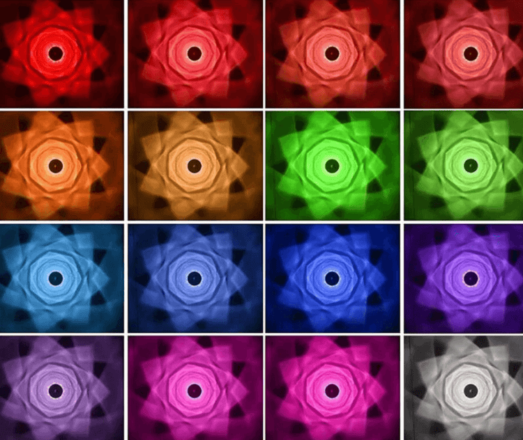 Magnifique lampe de table, 16 couleurs, motifs de roses lumineuses, effet cristal, interrupteur tactile et télécommande incluse. Laissez-vous porter par une ambiance unique. La livraison prioritaire est offerte !