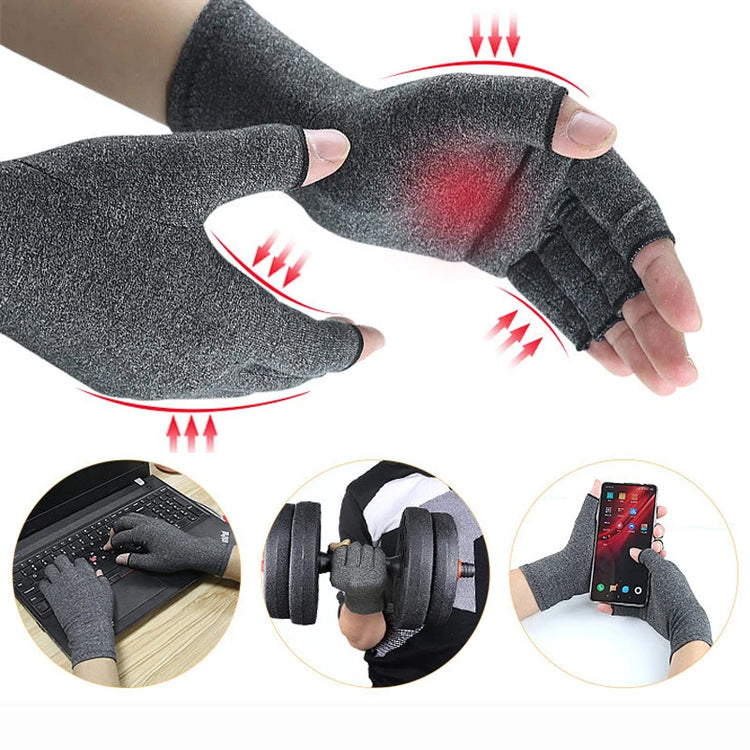 Gants de compression thérapeutiques pour douleurs articulaires et arthrite – Soulagement efficace de la douleur et des gonflements – Mobilité préservée, confort respirant, gants Premium, à porter toute la journée sans gêne. Livraison prioritaire offerte !
