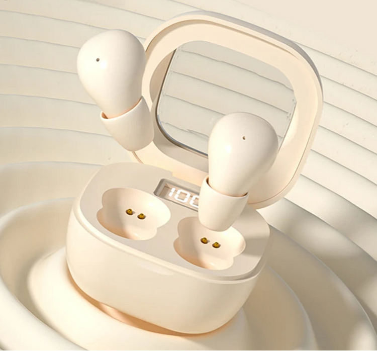 Mini écouteurs invisibles sans fil Bluetooth 5.3 – Son HiFi stéréo, réduction de bruit, contrôle tactile intelligent et design ultra léger. Livraison prioritaire offerte !
