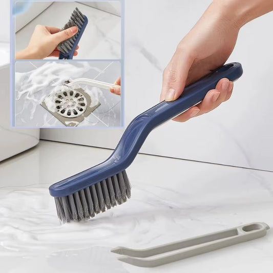 Grande brosse à poils durs en forme de V pour rainures, assure une propreté impeccable de tous les joints de votre salle de bains et cuisine. Pince incluse dans la poignée. Produit coup de coeur. La livraison est offerte !