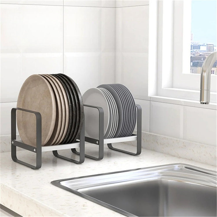 Support de rangement vertical en acier, élégant et résistant, optimise l'espace, idéal pour organiser votre plan de travail, vos placards de cuisine, sert également d'égouttoir. Support haut de gamme. Livraison offerte !