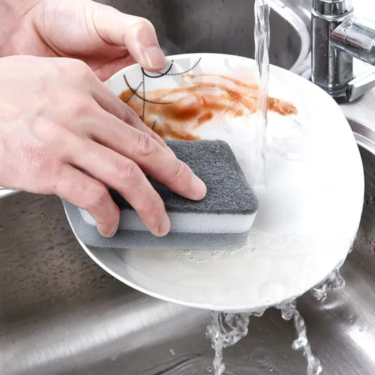 Éponges de nettoyage durables et écologiques pour la vaisselle et la cuisine, non abrasives et réutilisables, idéales pour tous types de surfaces, efficacité supérieure garantie. La livraison est offerte !