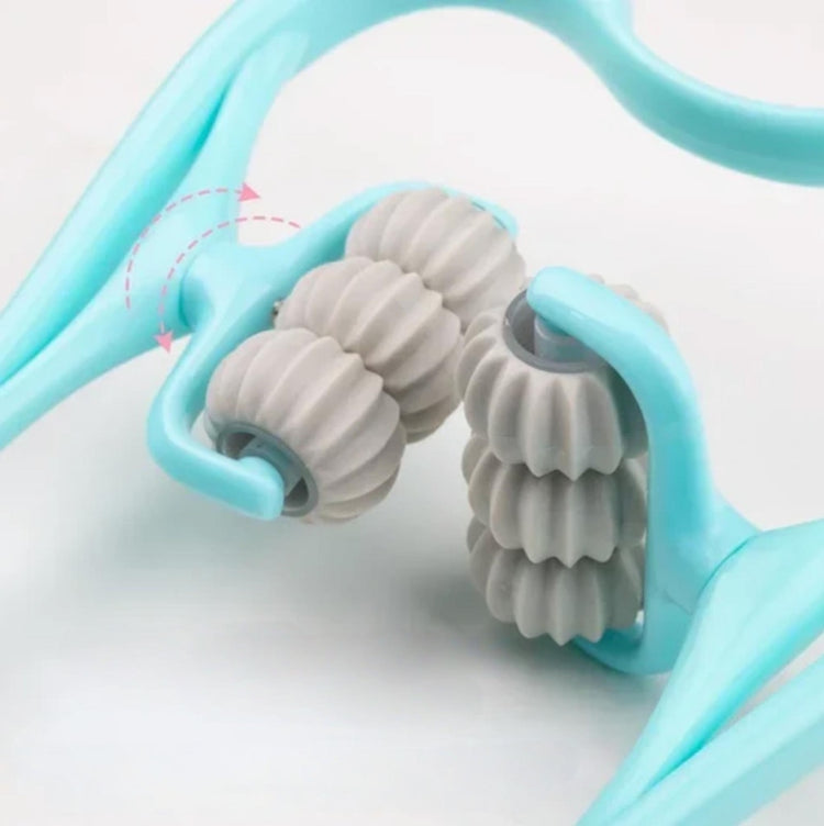 Fabuleux masseur manuel à 6 rouleaux rotatifs pour le cou et les épaules – Soulage efficacement les tensions cervicales, les raideurs musculaires, le stress accumulé et les douleurs au haut du dos. Livraison prioritaire offerte !