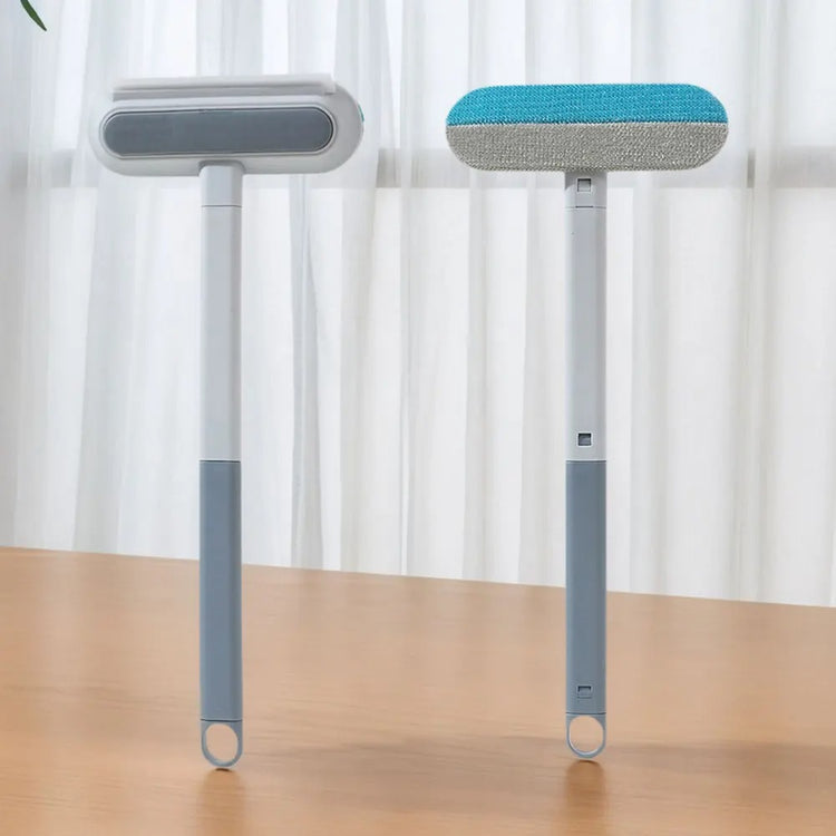 Ingénieuse brosse anti-poils 4 en 1 réutilisable pour chiens et chats – Nettoyeur de tapis, canapés, meubles, moustiquaires et vitres, lavable, respectueuse des tissus, ultra-efficace contre poils, poussière et débris. Livraison offerte !