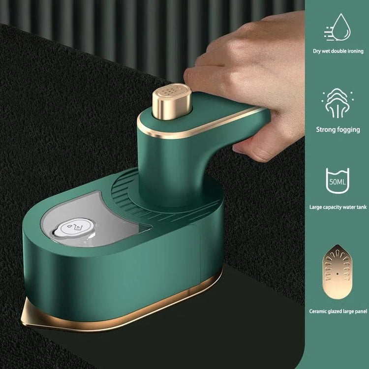 Ingénieux fer à repasser, défroisseur vapeur, compact, pliable, léger, rapide, rotation 180° et double mode pour un repassage parfait à la maison comme en voyage. La livraison prioritaire est offerte !