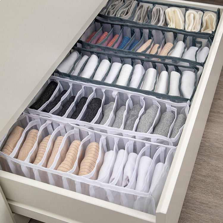 Jolis paniers cendrés pour sous-vêtements et bas, utilisations multiples, pratiques et lavables. La livraison est offerte!