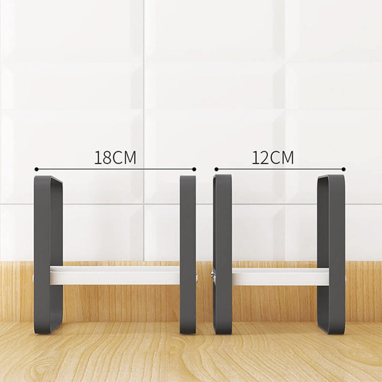 Support de rangement vertical en acier, élégant et résistant, optimise l'espace, idéal pour organiser votre plan de travail, vos placards de cuisine, sert également d'égouttoir. Support haut de gamme. Livraison offerte !