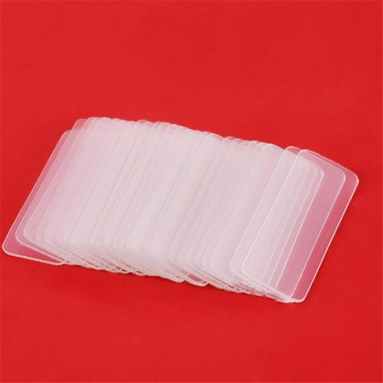 Languettes adhésives, première qualité, double face, extra fortes, très résistantes, lavables, réutilisables, amovibles et sans traces.