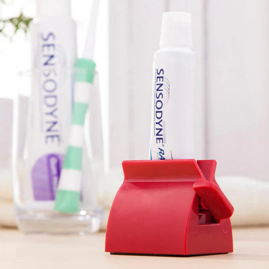 Presse-tube manuel pour dentifrice – Distributeur astucieux et anti-gaspillage. Livraison prioritaire offerte !