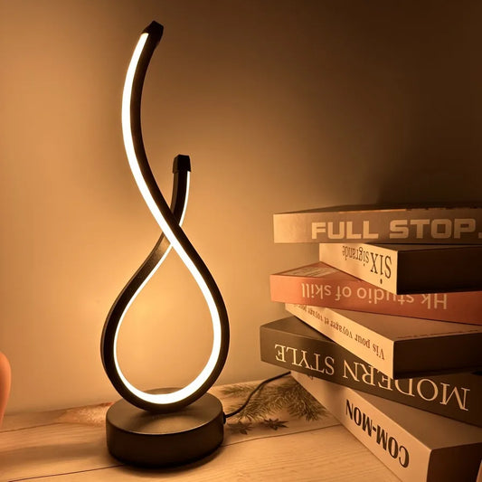 Magnifique lampe de table LED au design Art Déco –  Intensité réglable –  Éclairage d’ambiance avec 3 niveaux de blancs. La livraison prioritaire est offerte !