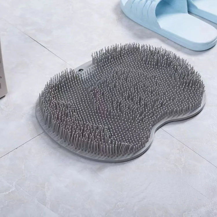 Tapis de massage exfoliant en silicone doux, brosse de lavage pour pieds et dos avec ventouses antidérapantes, nettoyage sans effort, utilisable sur tout le corps, durable et ergonomique. La livraison est offerte !