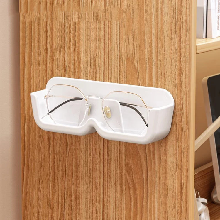 Support mural de rangement pour lunettes, organisateur pratique, idéal près du lit, du coin lecture, de l’ordinateur, dans la salle de bain ou la voiture,  installation facile avec autocollants sans trace. Livraison offerte !