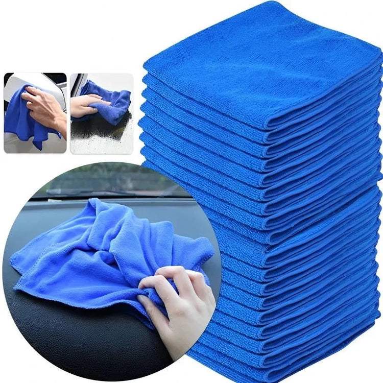 Serviettes en microfibre pour voiture - chiffons de séchage, chiffons de nettoyage ménager, chiffons de polissage pour auto, outils de nettoyage pour la maison. La livraison prioritaire est offerte !