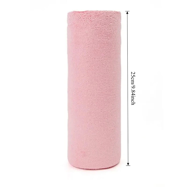 Rouleau de 20 grands chiffons de cuisine en microfibre réutilisables 25x25 cm, chiffons à vaisselle ultra absorbants, remplacent les essuie-tout jetables, épais, lavables et économiques. Livraison offerte !