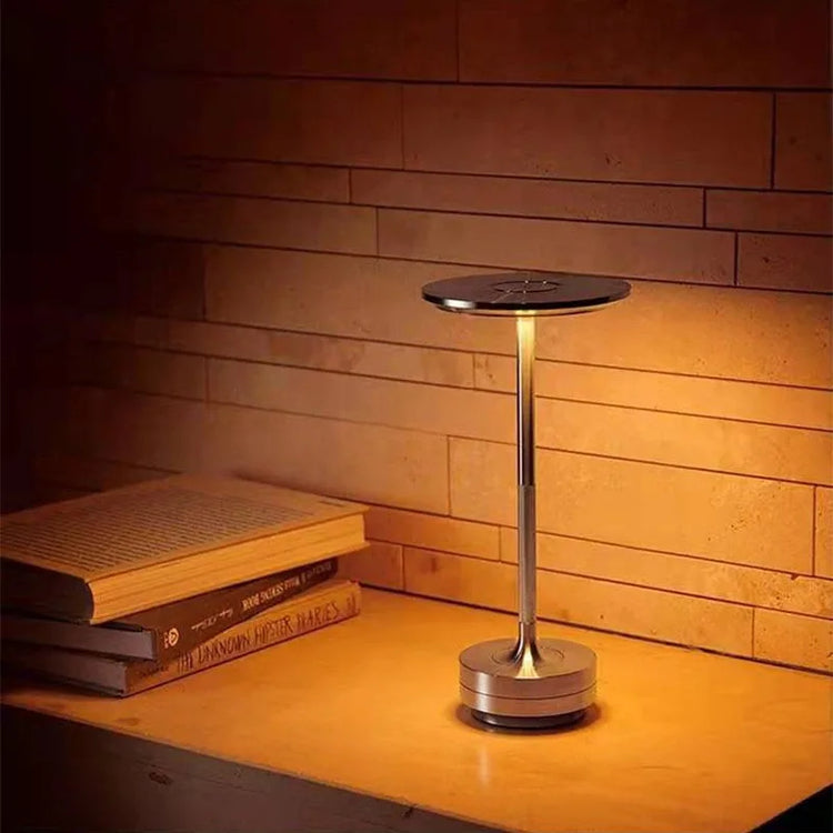 Magnifique lampe de table LED rechargeable - variation tactile, USB, portable, chambre, salon, jardin, terrasse, camping, etc. La livraison prioritaire est offerte !