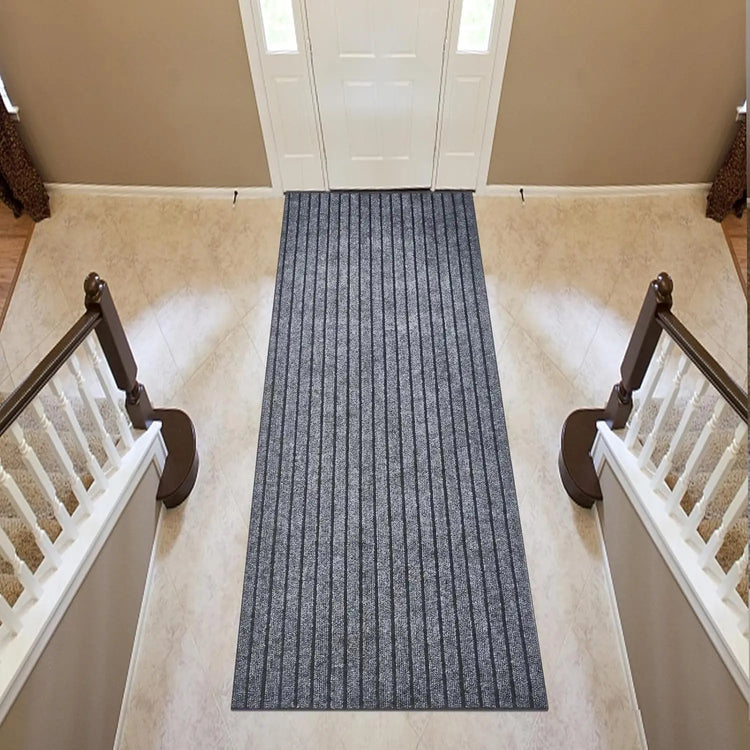 Paillasson d’hiver imperméable pour entrée intérieure et extérieure, antidérapant, robuste, ultra-absorbant, découpe libre, facile à nettoyer, retient eau boue neige et saletés. Livraison offerte !