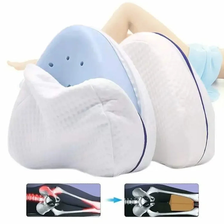 Coussin orthopédique Premium en mousse à mémoire de forme pour le soulagement des douleurs articulaires du dos, des hanches et des jambes, des douleurs sciatiques. La livraison prioritaire est offerte !