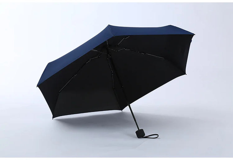 Small Folding Umbrella Rain Women Gift Men Mini Pocket Parasol Girls Anti-UV Waterproof Portable Travel