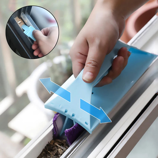 Brosse de nettoyage pour fenêtres et rainures – L’outil indispensable pour un nettoyage impeccable !