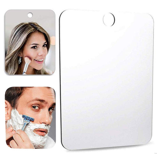 Miroir anti-buée en acrylique, incassable, pour salle de bain et douche. Livraison prioritaire offerte !