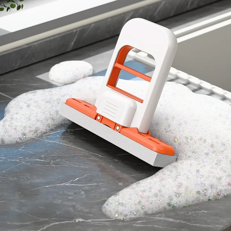 Mini serpillière à presser avec système push-pull, serpillière compacte à forte absorption, nettoyage mains libres, usage humide et sec pour tables, miroirs, fenêtres, comptoirs. Livraison offerte !