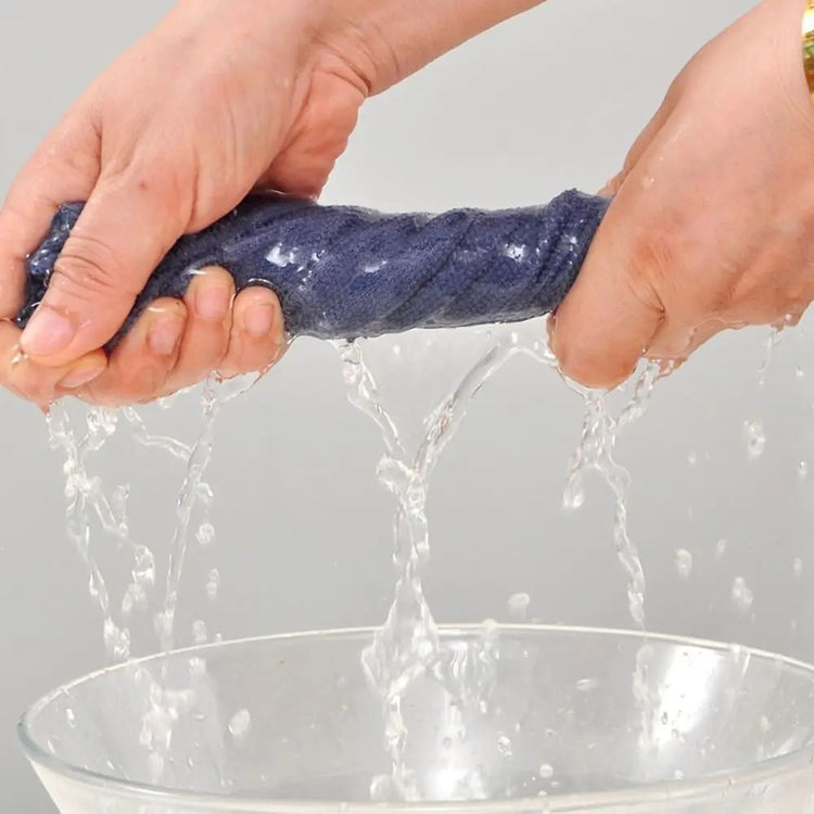 Rouleau de 20 grands chiffons de cuisine en microfibre réutilisables 25x25 cm, chiffons à vaisselle ultra absorbants, remplacent les essuie-tout jetables, épais, lavables et économiques. Livraison offerte !