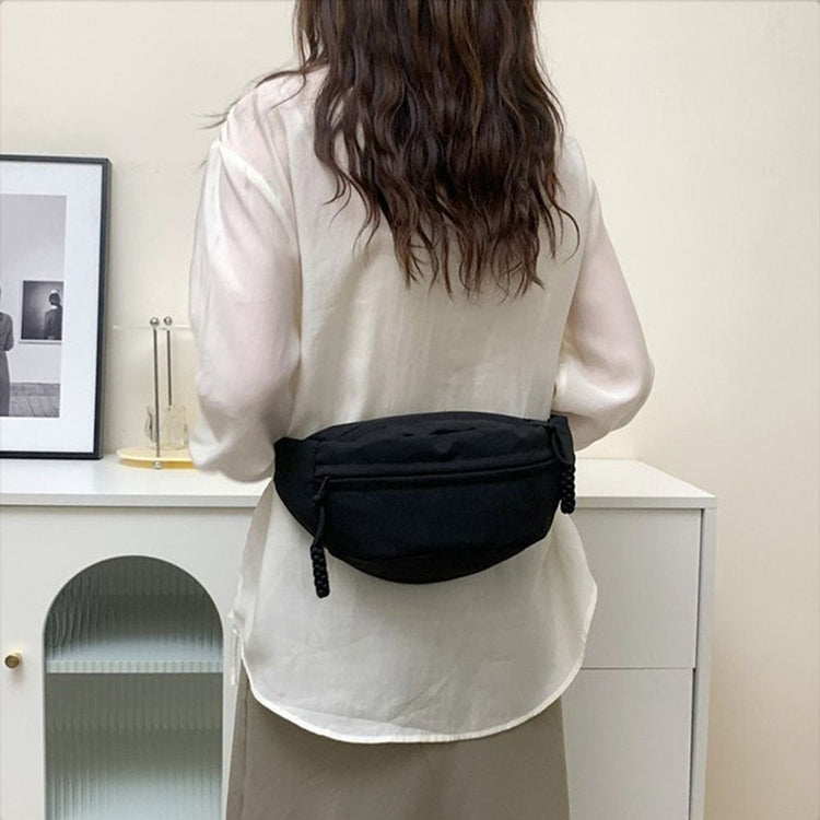 Sac style banane pour femmes, sac de poitrine, sac de taille pour la marche, sac de sport décontracté en demi-lune. La livraison prioritaire est offerte !