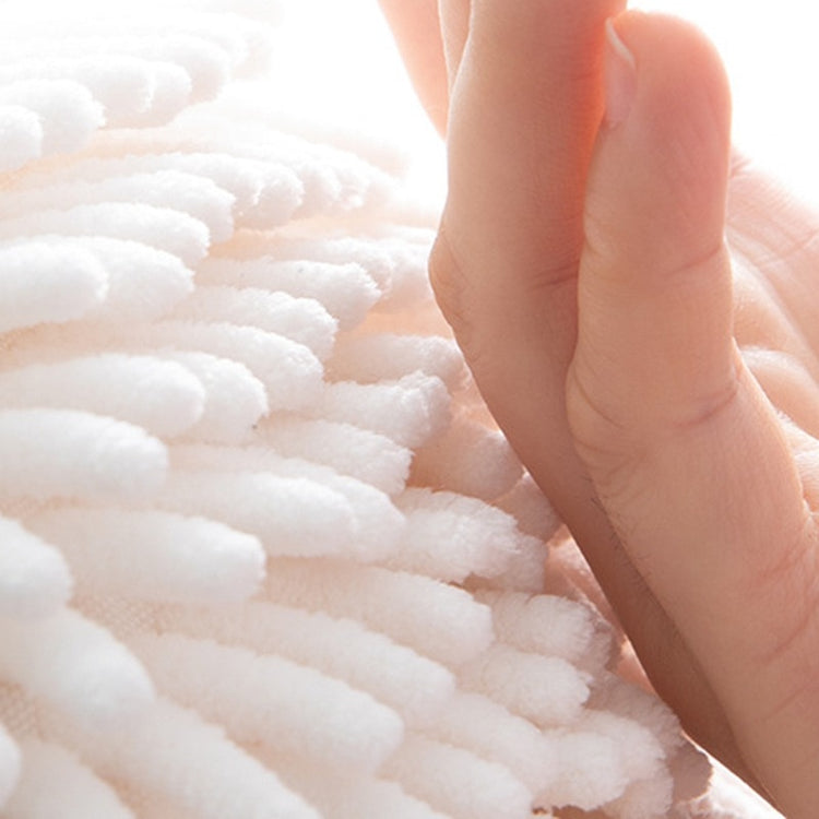 Magnifique serviette à main en chenille, grande balle de 17cm en microfibre, essuie-main ultra douce et ultra absorbante. Un must pour la cuisine et salle de bain!